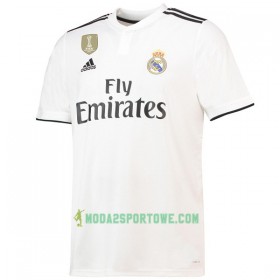 Koszulka Real Madryt Domowe Stroje Piłkarskie 2018/19 Krótki Rękaw